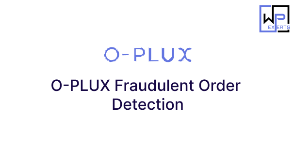 O-PLUX Fraudulent Order Detection