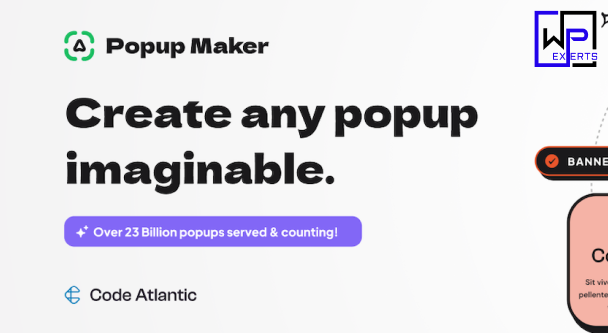 Popup Maker – Boost Sales, Conversions, Optins, Subscribers with the Ultimate WP Popups Builder